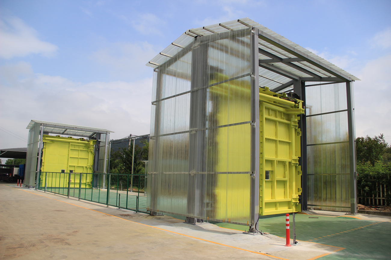 Sistema de esclusa de aire subterráneo con puerta de ventilación hidráulica, neumática, manual y eléctrica